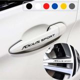 Ne Verelim Size Ford Focus İçin Özel Uyumlu Aksesuar Kapı Kolu Ve Jant Özel Sticker 10 Adet