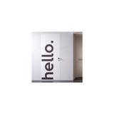 Ne Verelim Size Hello Yazılı Dekoratif Duvar Süsü Özel Sticker