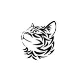 Ne Verelim Size Hırçın Kedi Oto Cam Özel Sticker 10*15 Cm