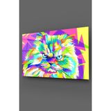 Ne Verelim Size Kedi Pop Art Cam Tablo