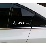 Ne Verelim Size Kia Soul İçin Özel Uyumlu Aksesuar Oto Kapı Yan Cam Özel Sticker