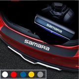 Ne Verelim Size Lada Samara İçin Özel Uyumlu Aksesuar Oto Bagaj Ve Kapı Eşiği Özel Sticker Seti Karbon