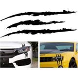 Ne Verelim Size Monster Canavar Pençe Izi Oto Özel Sticker Siyah 40*15 Cm