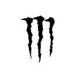 Ne Verelim Size Monster Pençe Oto Özel Sticker Far Ve Cam Özel Sticker Siyah 10*8,5 Cm