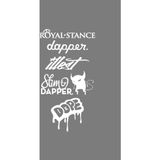 Ne Verelim Size Oto Arka Cam Özel Sticker Model 1 İngilizce Beyaz 40*20 Cm