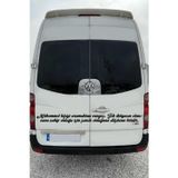 Ne Verelim Size Oto Cam Yazı Sözleri Ticari-Servis-Dolmuş-Panelvan Uzun Özel Sticker Model 29