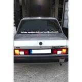 Ne Verelim Size Oto Cam Yazı Sözleri Ticari-Servis-Dolmuş-Panelvan Uzun Özel Sticker Model 4
