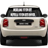 Ne Verelim Size Oto Cam Yazı Sözleri Ticari-Servis-Dolmuş-Panelvan Uzun Özel Sticker Model 51