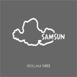 Ne Verelim Size Samsun İl Sınırı Oto Özel Sticker Oto Özel Sticker 14*7 Cm