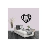 Ne Verelim Size Sıkışmış Love Yazılı Kalp Dekoratif Duvar Özel Sticker, Çıkartma, Etiket
