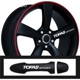 Ne Verelim Size Tofaş Şahin İçin Özel Uyumlu Aksesuar Oto Kapı Kolu/Jant Özel Sticker 10 Adet 10*1,5 Cm