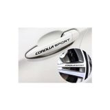 Ne Verelim Size Toyota Corolla İçin Özel Uyumlu Aksesuar Sport Kapı Kolu Ve Jant Özel Sticker 8 Adet