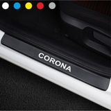 Ne Verelim Size Toyota Corona İçin Özel Uyumlu Aksesuar Oto Kapı Eşiği Özel Sticker Karbon 4 Adet