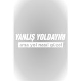 Ne Verelim Size Yanlış Yoldayım Ama Yol Nasıl Güzel Oto Cam Özel Sticker Beyaz 20*5,5 Cm
