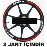 Ne Verelim Size Yeni Özel Motosiklet Jant Şeridi Hero Dash Sağ-Sol/Ön-Arka