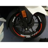 Ne Verelim Size Yeni Özel Motosiklet Jant Şeridi Honda Forza Sağ-Sol/Ön-Arka