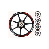 Ne Verelim Size Yeni Özel Motosiklet Jant Şeridi Honda Spacy Sağ-Sol/Ön-Arka