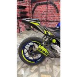 Ne Verelim Size Yeni Özel Motosiklet Jant Şeridi Kesik Neon (Florasan) Sağ-Sol/Ön-Arka
