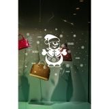 Ne Verelim Size Yılbaşı Happy New Year Özel Sticker Çıkartma Süsü Kardan Adam Cam Süsü Noel Ağacı Kar Tanesi