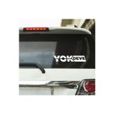 Ne Verelim Size Yok Deve Tasarımlı Oto Özel Stickeri Yazısı 20*10 Cm