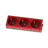 Nead 45x45 mm 3'lü Ups Kanal Prizi