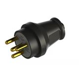 Nead 4X16a Kauçuk Trifaze Fiş Siyah Sanayi Fiş Ip44
