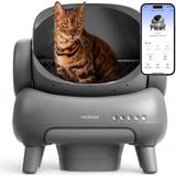 Neakasa M1 Plus Üstü Açık Akıllı Full Otomatik Kedi Tuvaleti UV Koku Önleyici App Kontrollü