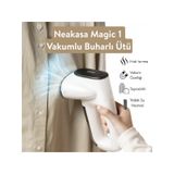 Neakasa Magic 1 Vakumlu Buharlı Düzleştirici Dikey Ütü beyaz