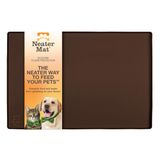 Neater Pet Brands Neater Mat Yiyecek ve Su için Evcil Hayvan Paspasları, Köpek Kase Matı Su Geçirmez Silikon, Köpek veya Kedi için Pet Mat, Köpekler için Köpek Maması Paspasları, Köpekler için Su