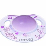 Neavita Ortodontik Silikon Gece Emzigi Desenli (Bpa0) 6 Ay+ / Bordo