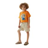 Nebbati Bg Store Erkek Çocuk Bej Şort