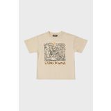 Nebbati BG Store Erkek Çocuk Bej T-Shirt