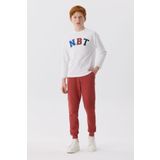Nebbati Bg Store Erkek Çocuk Beyaz T-Shirt