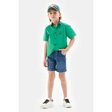 Nebbati Bg Store Erkek Çocuk Lacivert Şort 23SS0NB3130 - 4 Yaş
