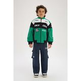 Nebbati Bg Store Erkek Çocuk Renkli Ceket %80 Pamuk - %20 Polyester Cepli Comfort Kalıp - 4 Yaş - Çok Renkli