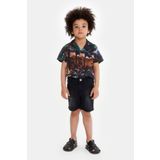 Nebbati BG Store Erkek Çocuk Siyah Şort 23SS0NB3112