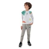 Nebbati Erkek Çocuk Beyaz Sweatshirt
