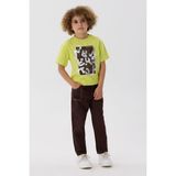 Nebbati Erkek Çocuk Kahverengi Pantolon - 4 Yaş