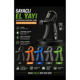 NEBİL HOME Ayarlı (SAYAÇLI) El Yayı 5-60 Kg Ayarlanabilir Bilek Kas Güçlendirme Aleti