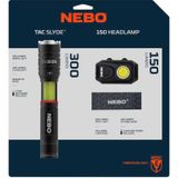 Nebo Tacslyde 300 Lümen Fener + 150 Lümen Kafa Feneri Seti Ne 6746cp3