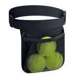 Nebudo Tenis topu bandı tutucu Pickleball tenis topları Pickleballs Holding aksesuar kadınlar için etek erkek bel kalça çanta aksesuarları çantası çuval turşu topu çanta taşıyıcı alet dişli bant