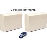 Necco 2 Pk. 150 Yapraklı Z Katlama Dispenser Havlu