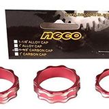 Neco Bisiklet Bogaz Alti Bilezik 1-1/8 (Spacer-R) 28.6 Kirmizi Gidon Spacer Seti 3Lu