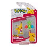 Neco Pokemon Battle Figür Pikachu Ve Roselia Pkw2487