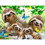 Neco Prime 3D Tembel Hayvan Pelüş ve Selfie 48 Parça Puzzle 15804