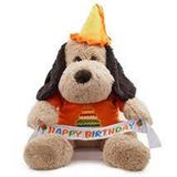 Neco Toys Plush Oturan Happy Birthday Köpek 55 cm Oyuncak