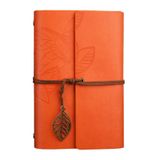 NectaRoy Retro Vintage yapraklı not defteri, klasik PU deri kapak, seyahat defteri, travel journal, günlük, seyahat günlüğü, doldurulabilir eskiz defteri, Sketchbook, 105 x 145 mm