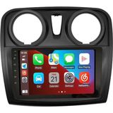 Necvox Dacıa Sandero/logan 2015-2018 Multimedya Navigasyon USB Kamera Carplayer 6 Ram