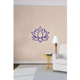 NED MDF LAZER DEKARASYON LOTUS ÇİÇEĞİ RUHUN SAFLIĞI DESENLİ Ahşap Tablo Lazer Kesim 3mm Duvar Dekor Süsü KENDİNDEN YAPIŞKANLI