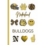 Nederland Bulldogs Spirit: Notebook: Custom 6x9 Lined Journal for Students, Teachers, and Fans of the Nederland Bulldogs